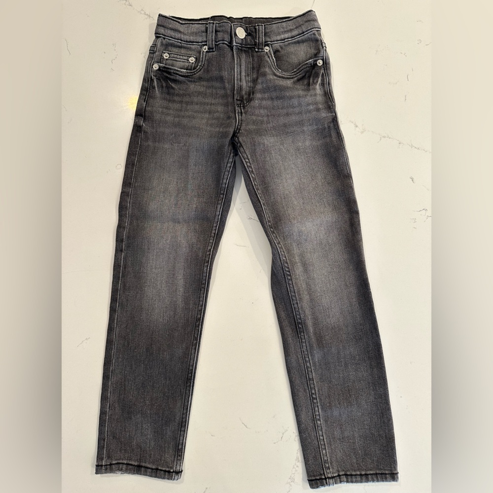 Zara Charcoal Denim Slim Fit Jeans